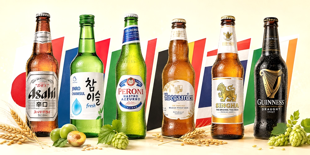 CHỌN BIA - SOJU THEO XUẤT XỨ